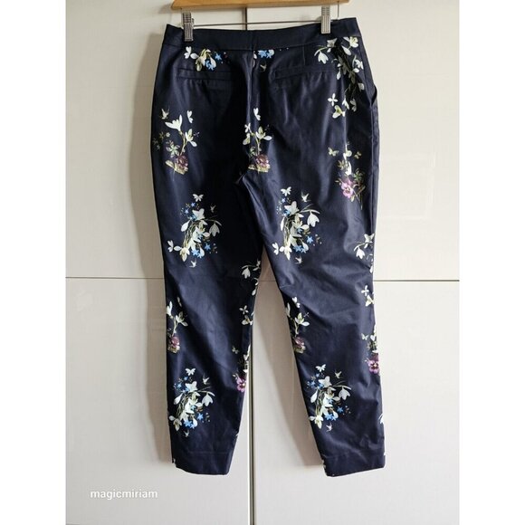 BNWT Ted Baker Blue Elopia Entangled Enchantment Floral Trouser - Picture 9 of 16